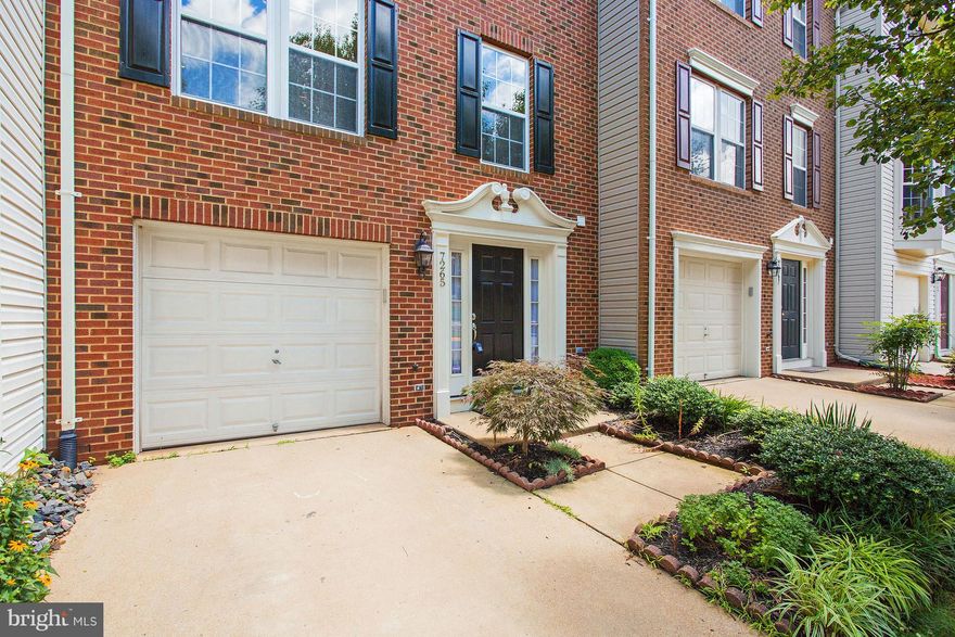 $5000 price reduction!Brick front updated and spacious TH in a terrific community.  All new kitchen!  New baths!  New AC, Newer water heater, beautiful deck with tree views, great MBR/MBA with double vanity, soaking tub, tiled shower, and two walk-in closets. New Carpet on bottom and top levels.  HW on Main.   Finished walk out LL.  Great location.  Short walk to pool,playground and tennis courts.