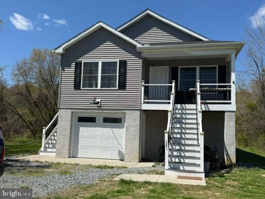 321 West Street in Millington, Maryland is now available for you.  This lovely 5-year-old  home features vinyl siding, three bedrooms and 2 full bathrooms;  Inside, you'll find a formal living room, a dining area, and a fully equipped kitchen with stainless steel appliances, along with a nicely sized island that offers additional space for dining.  The main level also includes a laundry room with stackable washer & dryer included.  Down the spiral staircase to the ground level youll discover a one-car garae and a full unfinished basement with daylight windows - perfect for extra storage or future possibilities.  Situated on a level rectangular .23 acre lot, this property offers both comfort and potential.  Settlement date is negotiable and we kindly ask for a 1 hour prior notice for all showings.