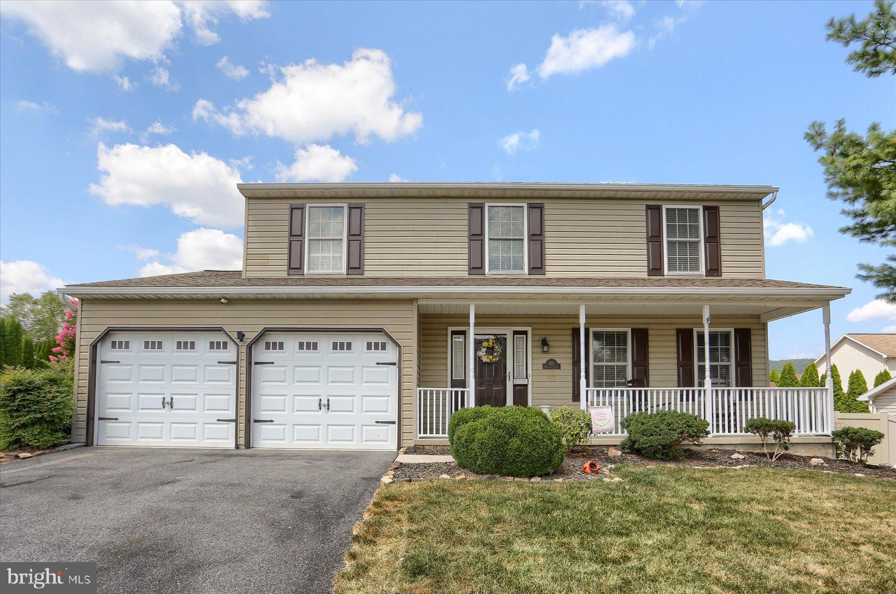 Nestled in the charming Penn Valley subdivision, this delightful traditional home offers a perfect blend of comfort and style. Built in 2002, this well-maintained residence boasts 2,100 square feet of inviting living space, featuring four spacious bedrooms and two and a half bathrooms, ideal for both relaxation and entertaining. Step inside to discover beautiful hardwood and luxury vinyl plank flooring that flows seamlessly throughout the main areas, creating a warm and welcoming atmosphere. The heart of the home is the open-concept living area, perfect for gatherings or quiet evenings in. The full basement provides ample storage or the potential for additional living space, tailored to your needs. Outside, enjoy your own personal oasis with an above-ground pool, perfect for summer days spent soaking up the sun. The 0.24-acre lot offers plenty of room for outdoor activities, gardening, or simply unwinding in your private retreat. An attached two-car garage ensures convenience and easy access, while the traditional vinyl siding adds to the home's curb appeal. This property is not just a house; it's a place to create lasting memories. With its thoughtful layout and inviting features, it's ready to welcome you home. Don't miss the opportunity to make this charming residence your own!