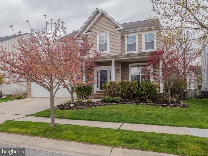 Come relax on your front porch to your move in ready home with Neutral Decor, Beautiful Hardwood Floors,a Finished basement with family room and full bath.  The master suite features walk-in closet, bath w/a Garden Tub & Double Vanity.  Fenced in backyard with patio.  Walk to Community Pool, Tennis & Playground. Close to NSA, BWI airport, Ft. Meade & shopping