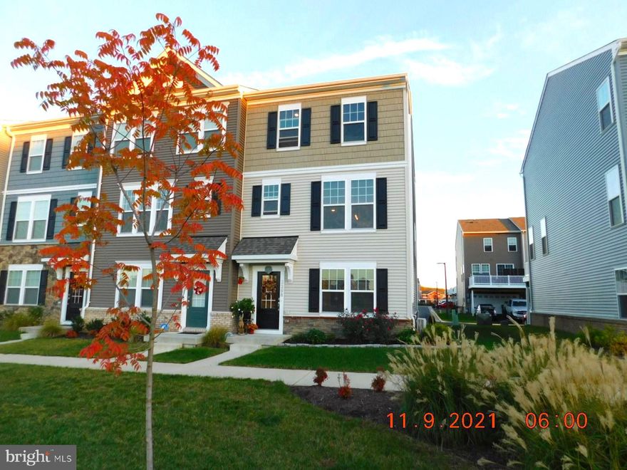 Bright and gorgeous 3 bedroom 3.5 bath townhouse located in the heart of Central Park. Close to major highways, shopping, dining and entertainment. Wegmans is right across the street! This property is great for entertaining and you'll be glad to call it home with the ample parking, open main level floor plan, spacious rear deck, additional living space on the first level and a bathroom on each level. Impressive elegant kitchen with modern cabinets, countertops and stainless steel appliances.  Beautiful walk-in shower with floor to ceiling tile in the primary suite. 2-car garage. Close to the community pool, clubhouse and fitness facility.