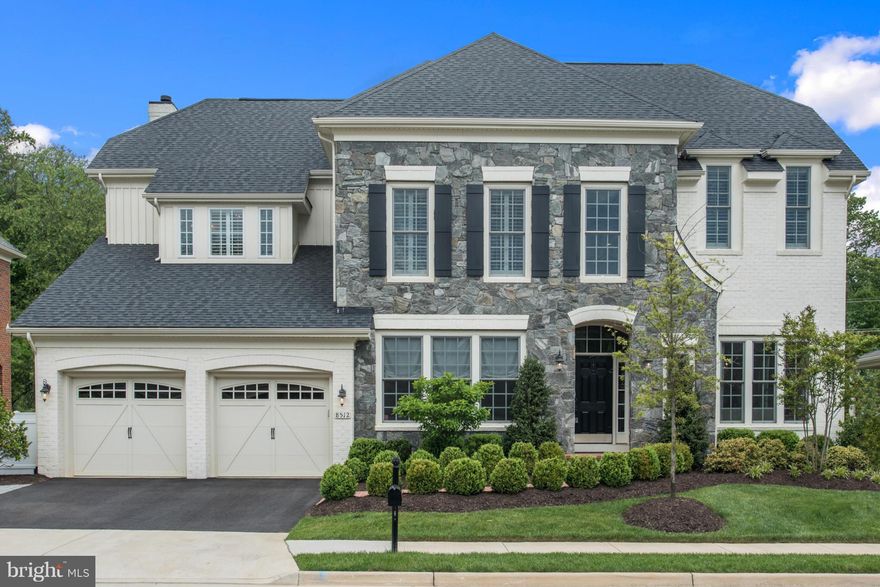 Beautiful  newer brick colonial on cul de sac backing to county parkland * Light filled and open floor plan * Designer appointments including lighting & plantation shutters and custom paint colors throughout * Outdoor oasis with stone fireplace, bar with built-in grill, outdoor refrigerator, TV and extensive hardscaping * Expansive newly finished lower level with au pair suite * Sound system