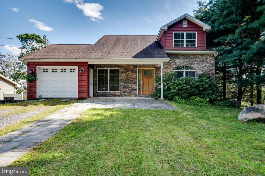 This isn’t just a house, it’s a wonderland of surprises with panoramic views! From the outside, this newer 2013-built home features a stone-accent exterior, 12-year-young roof & flagstone path to a covered front porch. Step inside & you’ll quickly realize this home has a playful spirit with 2-story cathedral ceilings & open layout with accent wall, wood floors, neutral paint & overlook from the loft. The bay window dining space captures expansive views & the kitchen is a contemporary gem with breakfast bar, stainless appliances, plus stone tile & counters. The back deck offers a peak elevation with endless sightlines, along with staircase to the fenced backyard. The 3 bedrooms offer unique spaces & the 2.5 bathrooms are streamlined for modern everyday living. The partially finished walkout basement is ready for expansion or extra storage space & the loft is a great bonus room with flexible uses. Mechanicals are only 12 years old for peace of mind living. Come take a look today!