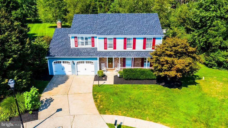 Just Listed! - Rarely available single family home in sought after Nothwind Farms neighborhood. This 4 bed 3 1/2 bath Colonial sits at the bottom of a quiet cul-de-sac on a private half acre flat lot. Recently renovated kitchen with stainless steel appliances, plenty of natural light and beautiful french doors leading out to over 600 sq ft of deck space. The top level boasts a large master bedroom w/ vaulted ceilings, NEW master bath w/ dual vanity, convenient 2nd floor laundry, and 3 additional large bedrooms with plenty of closet space. A wide open basement features a walk out level, 3rd full bath and bonus bedroom/office. All major components have been recently updated with a  NEW Roof 2019, Sewer Line 2019, and HVAC 2017. Great schools and easy access to 695 and 95. Set up a showing today!