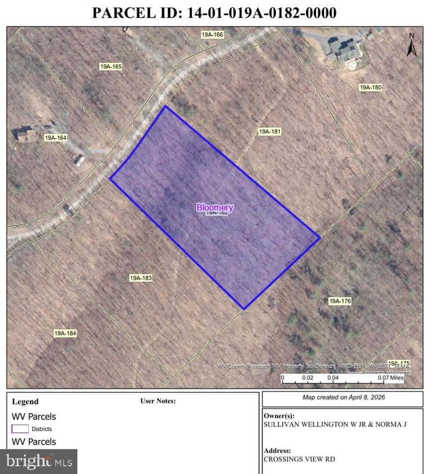 Discover your perfect escape with this beautiful 3.47-acre parcel nestled in the prestigious, gated river community of The Crossings at Great Cacapon. Offering a rare blend of privacy, natural beauty, and convenience, this property is an ideal setting for your weekend retreat or future dream home.

The land features gently sloping terrain with a flat, elevated building site—perfect for capturing scenic views and creating your own private haven. Electric is available, and the property is ready for your vision with well and septic needed, giving you the flexibility to build exactly the way you want.

Enjoy seasonal camping from March 1 through December 31 while you plan your build or simply unwind in nature. Whether you enjoy fishing, canoeing, kayaking, or simply relaxing by the water, this property offers endless outdoor recreation.

Conveniently situated just about two hours from Washington, D.C., Baltimore, and Northern Virginia, this location provides the perfect balance of peaceful seclusion and accessibility.

Whether you're dreaming of a cozy cabin, a mountain getaway, or a full-time residence, this slice of West Virginia paradise offers the space, freedom, and natural beauty to make it a reality.