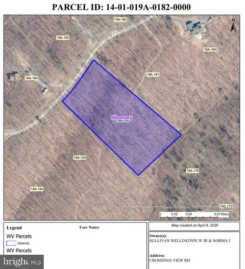 Vacant Land For Sale - Crossings View Rd Road<br/> PAW PAW, WV 25434