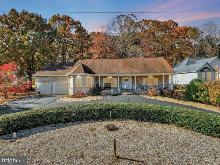 Custom Built Rambler with a year-round WATERVIEW! This 3 Bedroom, 3 full-baths, features approximately 2,500 sq.ft. A well-designed floor plan featuring hardwood floors in the main living areas. The large Living Room has a gas fireplace and large window capturing the Waterview and offers many options for furniture arrangement. The formal dining room and Kitchen are adjacent making dining a seamless process and also provides a nice view of the lake. Additionally, there is a large family room with built-in bookcase and could also be used as office space as well. French Doors lead from the family room to a light-filled sunroom offering a quiet setting to start or end your day. The Primary Bedroom, over 250 sq.ft., offers many options for arranging and is large enough for an office space, the bath includes a jacuzzi soaking tub, shower and two-sink vanity. Again a great Waterview from the Primary Bedroom! Two additional bedrooms share the third full bathroom. The two car garage also has a lift to eliminate ANY steps into the house, or assist with carrying groceries.
The location sits just 200 yards from the Cornwallis Beach, and this section of Lake of the Woods, offers a great connection of streets perfect for enjoying the lake views while walking, bike riding or networking with your neighbors. A Great Home in a Great section of Lake of the Woods.
Live like you’re on vacation EVERYDAY in amenity rich Lake of the Wood, Va.! What better way to live a relaxing lifestyle after your workday than to discover that Lake Life is the Best Life! Enjoy the Lake and the many water sports possible such as fishing, boating, jet-skiing, tubing, water Skiing or wakeboarding, paddleboards or kayaks. Enjoy fine dining at the clubhouse or your favorite beverage watching your favorite sports team on the many TV's at the Clubhouse Sports Bar or Fareways Grill at the Woods Center. Jump in the Brand-New Swimming pool or work out in the state-of the- art Fitness Center. If you like rackets -join the Pickleball club or Tennis players. If Theater is your thing-enjoy the LOW Players performances at the Community Center, or better yet, discover your acting talents by auditioning. Hit the fairways at the 18 Hole PGA Golf Course and enjoy the 19th Hole at the Woods Center. Enjoy the Equestrian Center or join one of the 60+ Clubs and organizations at Lake of the Woods. So much to do, so little time- Get Started Now! Make this Place Your Home!