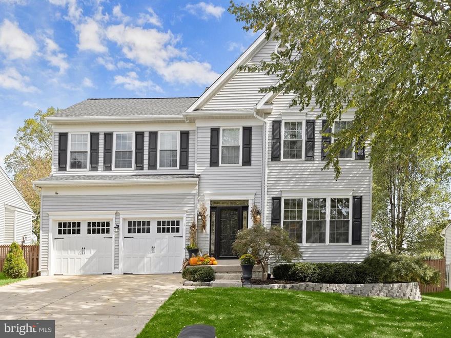 Welcome to 492 Hawkridge Lane, a beautifully updated home in the sought-after community of Hawkridge Farm. With hardwood floors, new plush carpeting, a fresh neutral color palette, and light-filled interiors, this residence offers a perfect blend of comfort, style, and functionality.
A welcoming two-story foyer sets the tone for the elegant main level, where spacious living and dining rooms are enhanced by crown molding and classic hardwood flooring. The eat-in kitchen is sure to impress, featuring sleek stainless steel appliances, granite countertops, soft-close cabinetry, a pantry, decorative backsplash, breakfast bar, and a charming breakfast nook. The adjoining family room provides a warm and inviting gathering space, anchored by a cozy fireplace and offering seamless access to the deck and backyard ideal for entertaining. A private office, powder room, and convenient garage access complete the main level.
Upstairs, the luxurious primary suite is a true retreat with two walk-in closets and a beautifully renovated en-suite bath boasting separate vanities, a soaking tub, and a glass-enclosed shower. Three additional bedrooms, a full bath, and a dedicated laundry room complete the upper level. The finished lower level offers even more living space with a spacious recreation room featuring a wet bar, a powder room, and ample storage.
Outdoor living is just as enjoyable with a deck, patio, and fenced backyard providing the perfect setting for relaxing or hosting gatherings. An attached two-car garage and secure storage add everyday convenience to this exceptional home. 492 Hawkridge Lane is move-in ready and designed for modern living in a welcoming and established community.