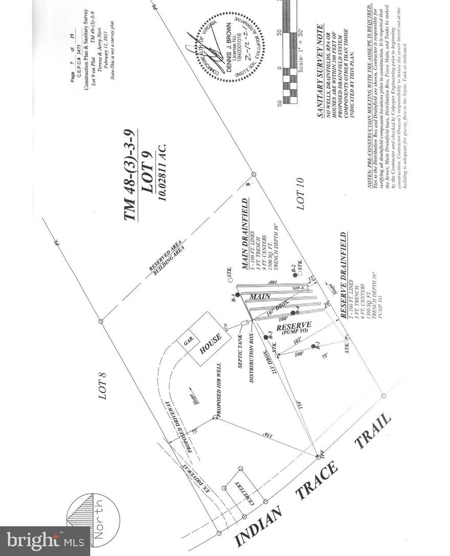 Gorgeous 10 acre lot with recent 3 bedroom conventional perc! Easy drive to Town of Orange, Culpeper, Lake Anna, and Fredericksburg. Come build your dream home, or your weekend getaway!