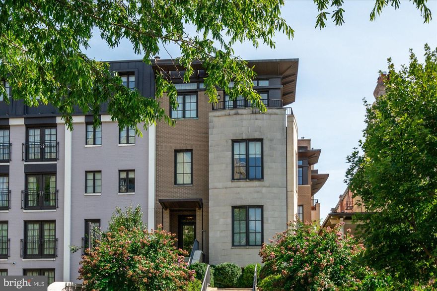 Available for the first time since it was constructed and ideally situated in Kalorama, this impeccable 2-3 Bedroom European inspired penthouse condominium, situated in a boutique four residence building, offers the finest in-town living. From the exciting Chef’s kitchen to the spacious with expansive natural stone topped island and private Primary Suite where two Juliet balconies and a spa-like en suite bathroom encourage indulgence, all is designed for utmost pleasure. There is seamless flow and ample entertaining areas from Dining/Living/Kitchen and Library to the main level balcony. Four exposures (East, West, North and South) and large windows welcome abundant natural light and showcase picturesque vistas. The over 760sf, private Rooftop features both a pergola for covered dining and a separate seating and grilling area. Also on the upper level is a Butler’s Pantry with under counter beverage chillers, a sink and ample built in storage as well as two generous closets. Direct elevator access to the roof, the residence and the parking garage adds convenience and security. With over 2,650sf, low monthly fees and a spectacular location, this is a one-of-a-kind property.