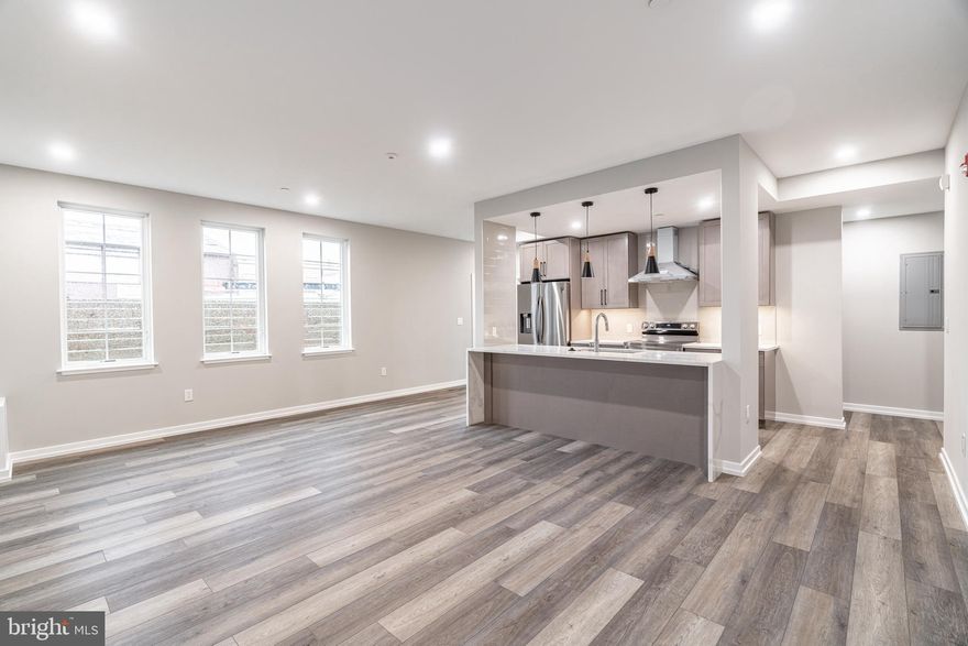 Welcome to Innovator Village, nestled in the heart of Graduate Hospital! This gated community features 82 brand new construction, luxury units featuring top of the line finishes. 2401 Washington Ave offers everything you could desire in a city apartment. This 2015 SF apartment features 3 spacious bedrooms, 3.5 baths, hardwood floors, stainless steel appliances such as a self cleaning oven, six burner stove, and range hood, large closets with custom-built shelving, front loading washer/dryer, recessed lighting, and much much more. Picture yourself strolling through your gated community, entering your open concept living and dining area - the perfect setting for entertaining family and friends while showcasing the bright and airy kitchen complete with an oversized island, endless counters, top notch stainless steel appliances and stylish cabinetry for the gourmet chef in you. This home is located on bustling Washington Ave with easy access to Drexel University, CHOP, Penn University, I76, restaurants, shops, public transportation and much more! On site parking is available for lease for $250/month