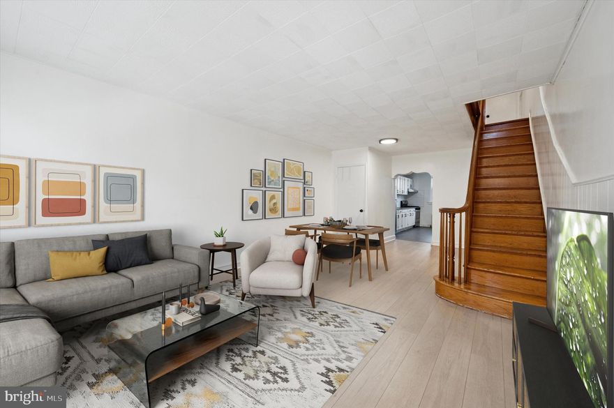 At 2038 South Darien Street, Philadelphia, PA 19148, you're in the heart of South Philly, steps from the lively bars, restaurants, and shops along Passyunk Avenue. Nearby, the BOK Building dazzles with a five-star rooftop restaurant, a swanky rooftop bar, a machine shop bakery, and Miles Table for killer breakfast. The home itself boasts an open floor plan, a big kitchen, a half bath on the first floor, a spacious backyard, three good-sized bedrooms, and a full bath upstairs-three bed, one-and-a-half bath perfection. PRICED TO SELL, SCHEDULE YOUR SHOWING TODAY