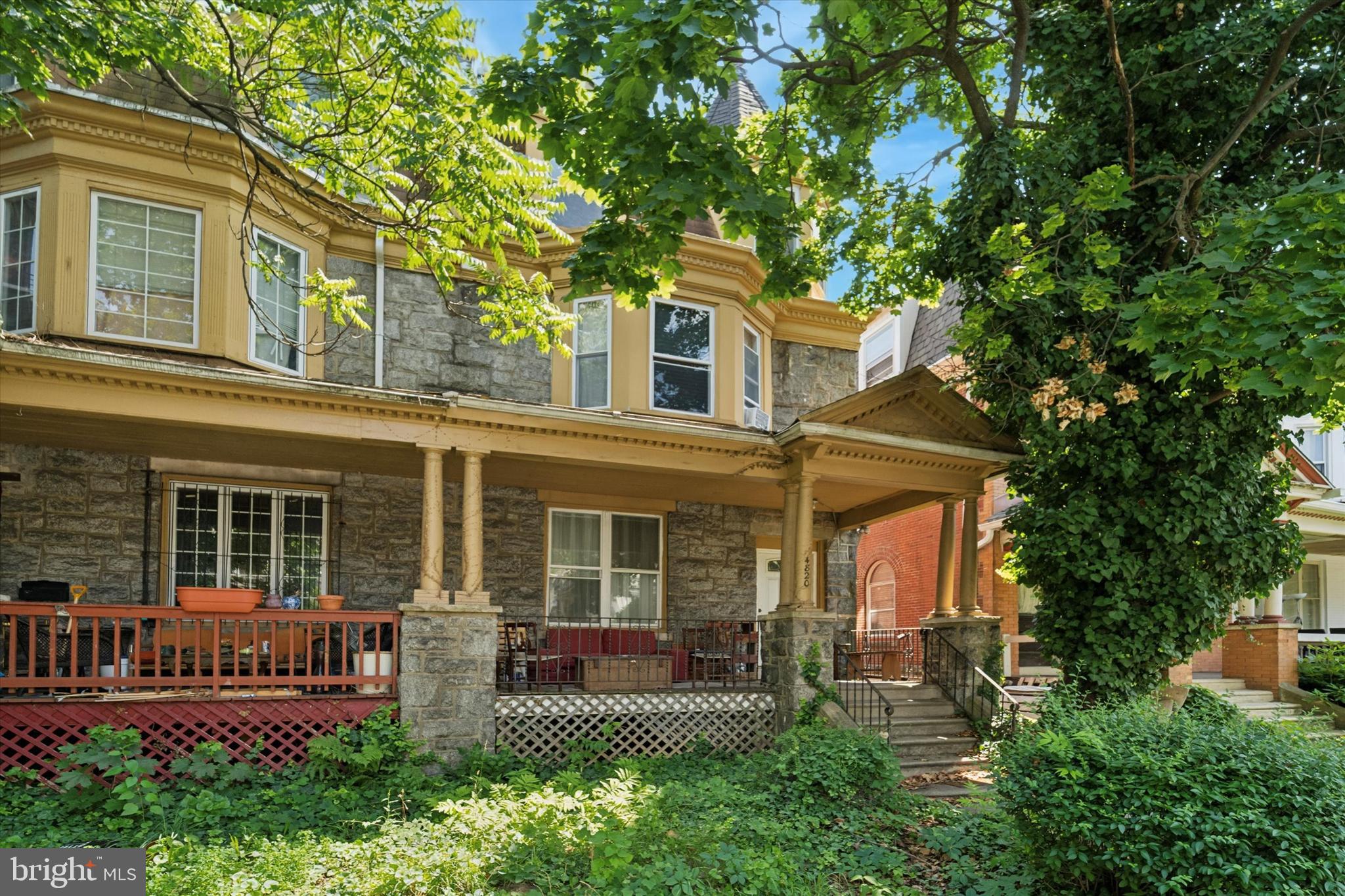 Welcome to 4820 Cedar Avenue, a charming 6-bedroom, 2-bathroom twin home located on a wide, tree-lined street in the heart of West Philadelphia. With approximately 2,700 square feet of living space, this home offers plenty of room for comfortable living, remote work, and entertaining. There's an extra living room/guest area on the main level, also ideal for remote work or study.
Step inside to discover a layout full of character and natural light, with high ceilings and large windows creating an open, airy feel throughout. Additional perks include a spacious attic and basement for storage or future expansion. Outside, the front porch and backyard provide peaceful spots for relaxing or entertaining guests.
Located in a highly walkable, bike-friendly neighborhood, this home boasts easy access to public transit, University City, and a variety of local favorites and getting around is easy and convenient.
Don’t miss your chance to put in some sweat equity and bring this gem back to its glory. The heat is forced air. As a result, adding air-conditioning is relatively simple given that ducts are already in place. Note that similar updated homes are selling in the mid to high 700s.