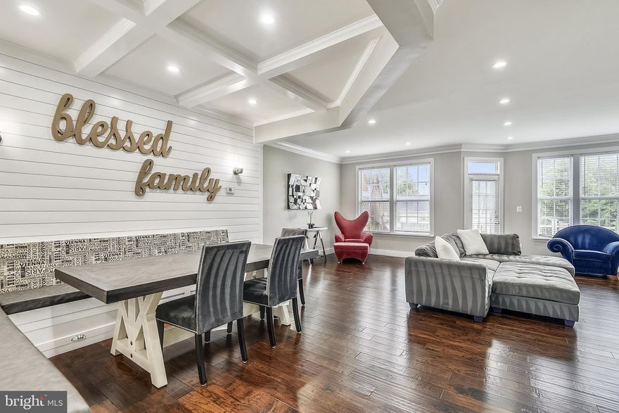 This home is a perfect ten. No detail has been overlooked. The entire home has been professionally and beautifully updated; from the elegant and delicate light fixtures to the modern and clean Super White Quartzite countertops, stylish glass and wood kitchen cabinets and recessed lights on all three levels. Custom built: seating in the dining room, coffee bar and stone fireplace. Upgraded Stainless Steel Kitchen appliances, 5 burner upgraded stove and Farm Sink.

Bright, spacious and open floorplan. Warm engineered hardwood floors on 2nd & 3rd floors. Coffered ceiling in the dining room. Perfectly manicured fenced backyard. Fully finished and renovated walk out basement with full bathroom and wet bar - retro chic rec room/entertaining area. Extra built in storage and work space in the garage. Water Softener. Low maintenance Trex Deck.
 
Conveniently located near Potomac Station Clubhouse and Pool and many nearby highlights: Wegman’s, Villages of Leesburg Restaurants and Shops, Cobb Theater, Downtown Leesburg, Outlet Mall, Routes 7 and Route 15.