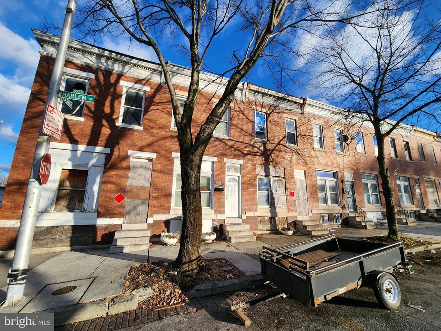ONLINE AUCTION: Bidding begins 2/18/2025 @ 10:00 AM. Bidding ends 2/20/2025 @ 11:40 AM. List Price is Suggested Opening Bid. Deposit: $7,500. 2 Story Townhouse located in the Midtown-Edmondson area of Baltimore City. Residents can enjoy the nearby attractions such as Grace Medical Center, West Baltimore MARC Station, & Westside Shopping Center. Easy Access to Major Traffic Artery Edmondson Ave.