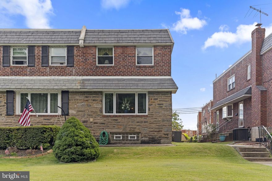 This well-maintained Mayfair twin home sits on a quiet street across from the woods and reflects pride of ownership. The home offers three bedrooms, two full bathrooms, and a finished basement with a half bath, providing flexible living space for work, play, or guests.

The main level includes a spacious living room, dining room, and an eat-in kitchen. Upstairs, the primary suite has its own updated bathroom, complemented by an updated hall bath. The finished basement extends the living space and includes a convenient half bath.

Well-maintained and modernized over time, the home includes updated windows, heater, storm doors, and brick pointing. The roof is maintained on a five-year cycle, with its most recent coating completed in 2025, and the central AC unit was replaced in 2020.

Outside, an added front patio creates a welcoming space to relax, while the rear driveway and attached garage provide private parking and storage. The location offers easy access to shopping, public transportation, and major routes.

Schedule your showing today to experience this solid home.