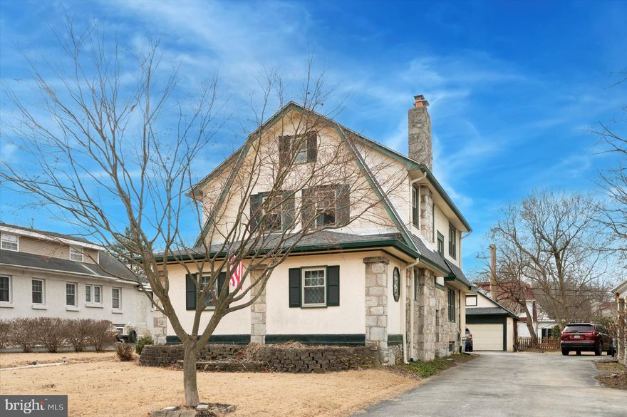 Welcome to this fantastic 4 bedroom, 2.5 bath Drexel Hill colonial! With 2800 square feet of living space,  and a finished basement, this home offers something for everyone!  Enter into the first floor thru a large foyer,  the large living room with fireplace and den are to the right and the spacious dining room is on your left!  The Kitchen is fantastic - plenty of cabinet and counter space, stainless steel appliances, corian countertops, tile backsplash, a pantry closet and a large area for your table and chairs! A half bath off of the kitchen completes the first floor. Off of the kitchen is a fabulous deck which leads out to a fenced back yard and pool area!  The second floor features 4 corner bedrooms, all with ceiling fans, and an updated hall bathroom. The basement is finished, has a full bathroom, and has a bonus room that could be a 5th bedroom, a home office or a home gym! Other features include : brand NEW roof in 2024, central air, hardwood floors, replacement windows, a walk-up atticewith plenty of storage, a detached garage, and 200 amp electric!  This home has been well maintained and is in MOVE-IN Condition!  Schedule your appointment today!