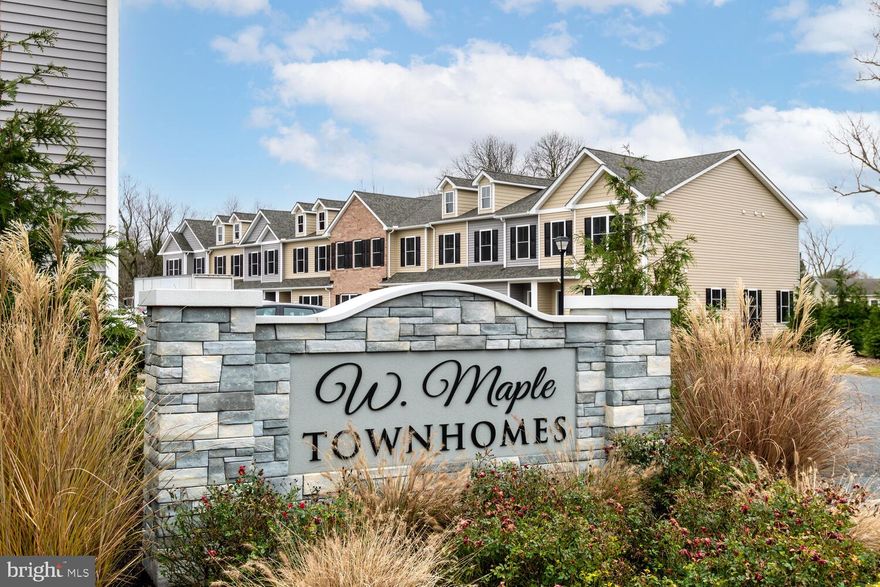 Welcome to the final phase of the West Maple Townhome Community in the quaint town of Trappe. This  community features 23 new construction townhomes.  As we introduce the final phase of this exclusive development, seize the opportunity to be a part of the townhomes at West Maple, with only 4 townhome sites remaining.  Choose from either 3 bedroom units or 2 bedroom units all with 2.5 bathrooms. Each townhome is finished with premium materials, nice open floor plan , primary bedroom with nice primary bath as well, back patio with a storage area. Nestled in the heart of Trappe, these townhomes offer an idyllic location with easy access to local dining, while the tranquility of natural beauty of the Choptank River is just minutes away. Red Oak Properties has a commitment of excellence and a dedication to quality affordable building.    Do not miss out on a wonderful opportunity to become a homeowner at West Maple. These units are completed and ready for immediate occupancy.