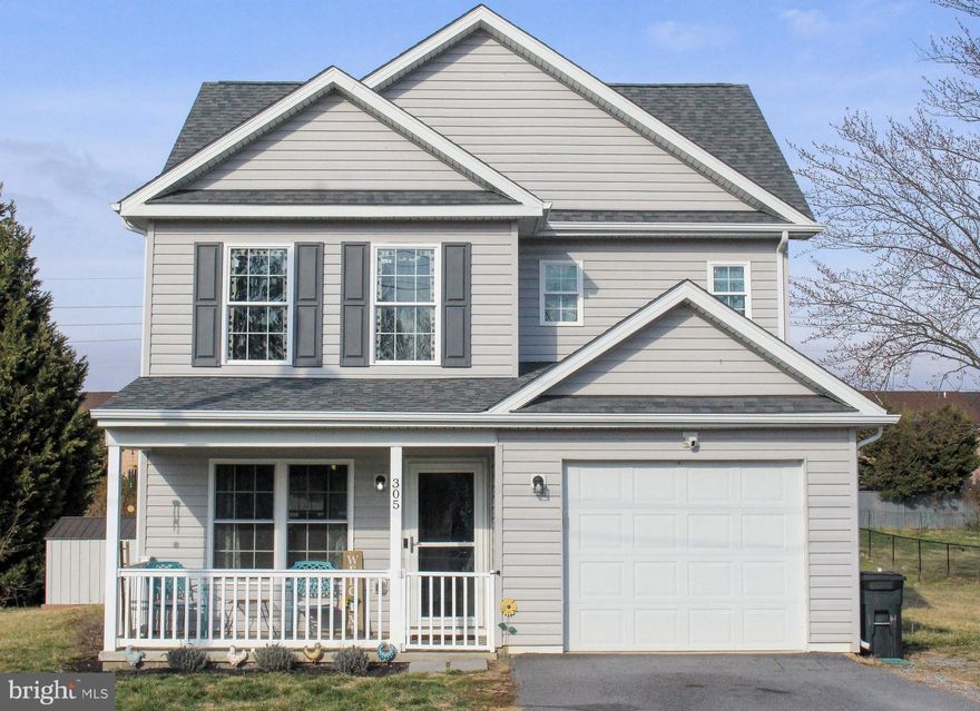 Located in the heart of Martinsburg, this delightful Colonial-style home offers a blend of modern amenities and classic design. Built in 2020, the residence features 3 bedrooms, 2.5 bathrooms, and a spacious 1,270 sq ft of living space. 
Key Features:
Bedrooms: Three generously sized bedrooms, including a master suite with an en-suite bathroom on the main level. Two other bedrooms are upstairs. 
Bathrooms: Two full bathrooms and one half bathroom, all equipped with contemporary fixtures.
Living Space: Open-concept living and dining areas, providing a warm and inviting atmosphere.
Kitchen: Modern kitchen with stainless steel appliances, including a dishwasher, microwave, range/oven, and refrigerator.
Flooring: Durable laminate flooring throughout the main living areas.
Parking: Attached garage with space for one vehicle and additional storage.
Lot Size: Situated on a 0.23-acre lot, offering ample outdoor space.
Additional Details:
Heating & Cooling: Equipped with a heat pump system for efficient heating and cooling.
Year Built: Constructed in 2020, ensuring modern construction standards and energy efficiency.
Neighborhood and Location:
The property is conveniently located near local schools, parks, and shopping centers, making it an ideal choice for families and professionals alike. Easy access to major highways ensures a smooth commute to surrounding areas.
Don’t miss the opportunity to own this beautiful Colonial home in Martinsburg. Schedule a tour today to experience all that this property has to offer!