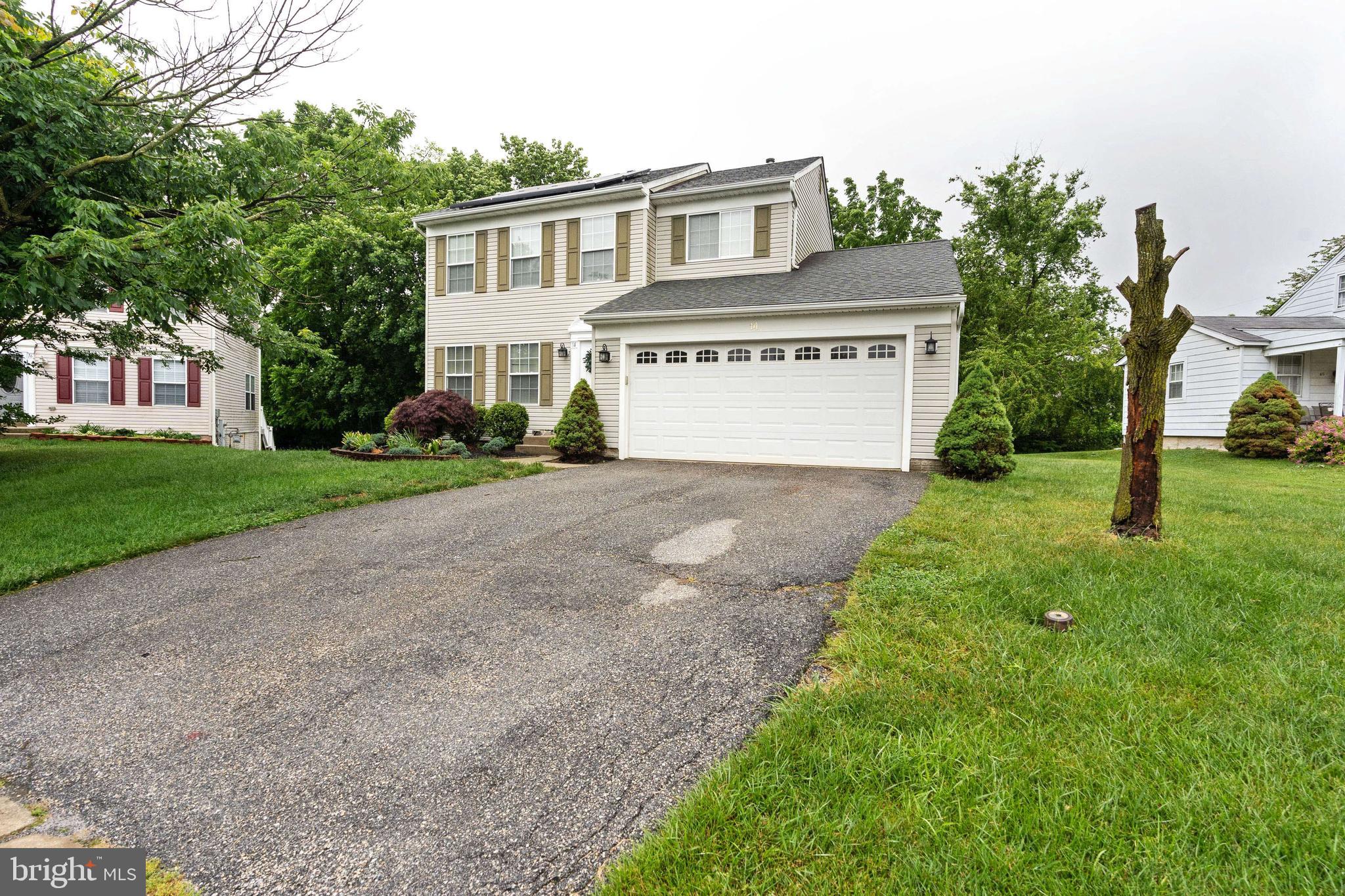 Welcome to 14 Summerset Ct! Here is your opportunity to enjoy a beautiful 3 bedroom 2 1/2 bathroom single family home in Baltimore County. This home welcomes you with a driveway and a 2 car garage. This home offers a formal living room and dining with plenty of natural light. The kitchen has plenty of space which opens up to a family room for entertainment. 14 summerset Ct incorporates outdoor entertaining by having a large deck off the kitchen and family room area. The deck is coupled with a beautiful backyard. Upstairs you will find 3 bedrooms, one bedroom being a large owners suite to include an in suite bathroom and walk in closet. The solar panels installed in 2011 allows you to enjoy the energy savings. In the basement,14 summerset Ct does not disappoint. There is plenty of space to add your personal touch to make this your happy home. Here are some key dates for upgrades (HVAC 2019) (ROOF 2010) (SOLAR PANELS 2011) (DRYER/WASHER 2020) (NEW INSULATION 2017)