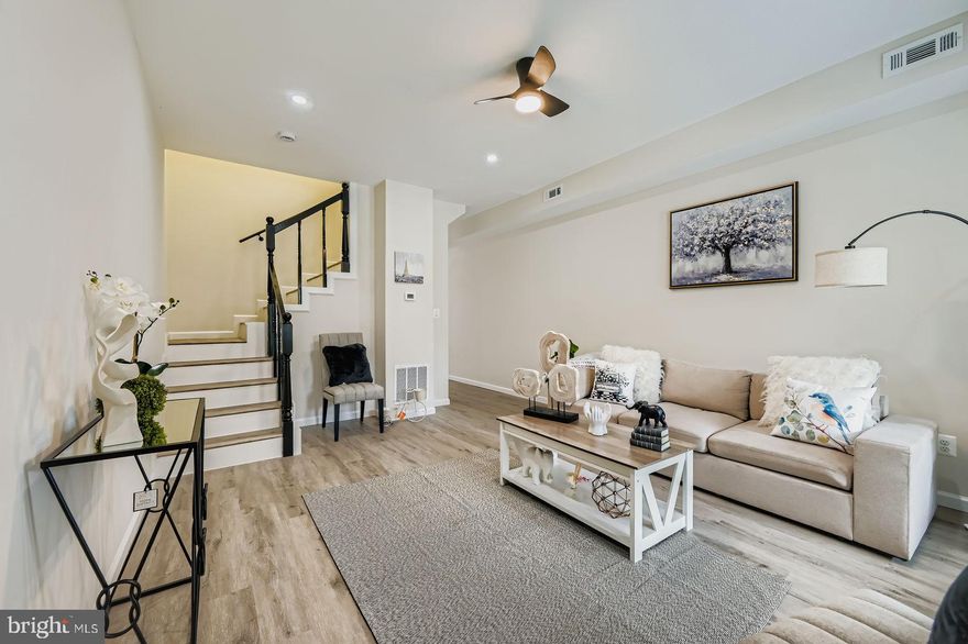 Welcome to 3429 Reisterstown Rd, a fully renovated brick row home offering the perfect combination of modern updates and longterm peace of mind. This 3-bedroom, 2.5-bath home features a beautifully updated kitchen with stainless steel appliances, white shaker cabinets, a subway tile backsplash, and luxury vinyl plank flooring throughout. The bathroom showcases designer tile work, matte black fixtures, and a contemporary vanity.
 All major systems  electrical, plumbing, and HVAC, windows have been professionally replaced with permitted work and passed inspections for your complete confidence and a piece of mine.
Located in the up-and-coming Park Circle neighborhood of Northwest Baltimore, this home is just minutes from Mondawmin Mall and the Metro SubwayLink, offering convenient access to shopping, dining, and public transportation. You’re also close to Druid Hill Park, the Maryland Zoo, and Coppin State University, with easy commuter access to I-83 and downtown.
Don't miss your opportunity to own this move-in ready home with high-quality finishes and worry-free systems in a well-connected location!
The house is also for rent $2,000 a month