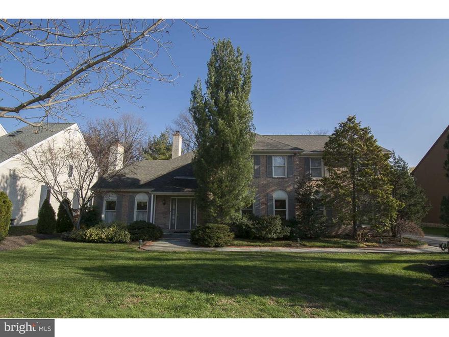 Great opportunity to live in one of the most popular neighborhoods in Lower Merion, Indian Creek.  Don't be swayed by public records square footage, this house feels closer to 2800 sq ft without the finished LL!!  This 4 bedroom spacious modern home has a contemporary feel but with a traditional floor plan with rooms flowing easily into one another.  Enter the foyer and find the classic marble flooring, 2 large coat closets,   bath and openings to the living room on one side and dining room on the other side.  Step down into the sunny living room where the marble floors continue and the room has a fireplace and vaulted ceiling.   The dining room opens from the foyer & kitchen and it too has the same marble flooring and can hold the largest of tables!  Straight ahead from the foyer is the comfortable den, which also can be entered from the living room and leads to the eat in kitchen.  The friendly family room has a stone surround fireplace and sliders leading to the deck.  Modern shutters let the sun in!  This room leads into the eat in kitchen with it's granite counters, new refrigerator and updated appliances, wood cabinetry and a beautiful view of the wood deck, just beyond this the inground pool and large fenced yard with wooded lot beyond it.   1st floor convenient laundry room with door to deck and attached true 2 car garage. Upstairs  are 3 nicely sized bedrooms with good closet space and a full hall modern bath.  The master bedroom suite  has a very large walk in his & hers custom closet.  The full bath has a double vanity, a soaking tub and a tiled shower.  The lower level is finished and has it's own full bath, gym and storage and entertainment area. A definite bonus.  House is in great shape, just ready for it's new owners!  Corecct square footage is 2800 square feet by appraiser.  1400 in the finished LL