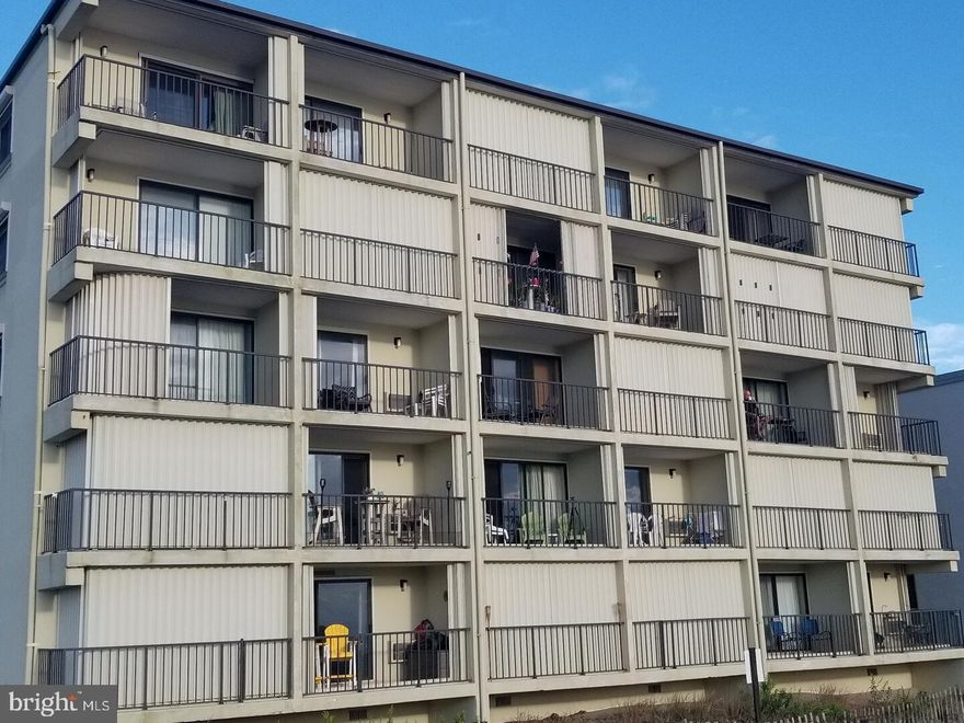 Enjoy This Beautiful Ocean Front Condominium on 70th Street, Stunning Ocean Front Views. Remodeled in 2018. One Bedroom One and Half Bath  with many upgrads including tile floors throughout, Upgraded appliances ( Including Dishwasher, Refrigerator, Range and Built in Microwave ) Updated Baths and Light Features. Hurricane Shutters  for Storm protection on Ocean Front Balcony.