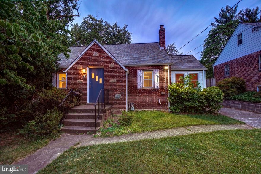 Welcome to this sweet brick Cape Cod home in the heart of Takoma Park with a HUGE
detached garage. Featuring a vestibule entry with a delightful archway, light-filled living room
with crown molding, charming den with vaulted ceilings, and bright kitchen with
access to the backyard. The main level is complete with two bedrooms and a
full bathroom. A partially-floored attic is easily accessible via a fixed staircase offering more
storage space. Downstairs is a spacious family room, versatile office / guest space, a laundry
area and storage. This property offers the convenience of a private driveway and a large,
detached garage perfect for all your pursuits. The level backyard provides lots of space to run
about and enjoy the outdoors! With its spacious rooms and excellent location, this home offers a
unique opportunity to move in and update to your preferences. This home has good bones and a
wonderful floor plan; just awaiting your decorating touches!

Enjoy living in eclectic Takoma Park; this location offers all the allure and convenience of this
very special area with its warm sense of community and ready access to shopping, restaurants,
and entertainment in both Takoma Park and wonderful, vibrant downtown Silver Spring. Ideally
situated near multiple parks, and just steps to the Coop, Red Line Metro station, the Farmer’s
Market, and Old Town! See you there!