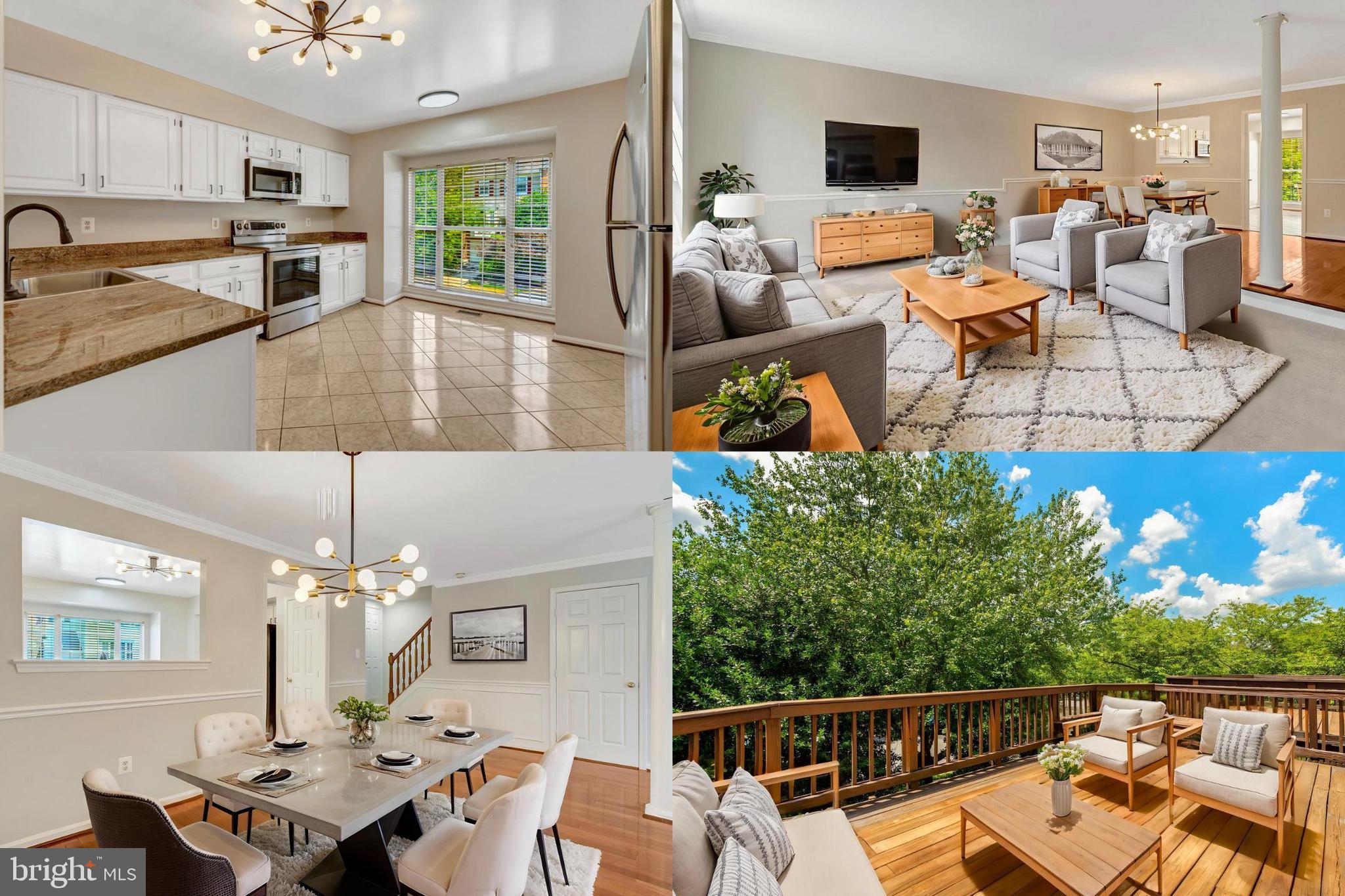 Beautiful turnkey townhouse located in the heart of Centreville, offering comfort, convenience, and stylish updates throughout. The main level features a bright kitchen with beautiful cabinetry, seamlessly overlooking the formal dining area and spacious family room—ideal for both everyday living and entertaining. From the family room, step out onto the deck, perfect for outdoor dining or relaxation, and enjoy the privacy of the fully fenced backyard. Upstairs, the generous owner’s suite includes a walk-in closet and an updated attached full bathroom. Two additional bedrooms share a renovated hallway bathroom, providing ample space for family or guests. The walkout lower level offers a cozy recreation room with a gas fireplace, a convenient half bathroom, and access to the backyard—perfect for indoor-outdoor living. Recent updates include fresh paint throughout the entire home, brand new carpet, newer appliances, updated bathroom flooring, a new hot water heater (2024), and a roof replaced in 2020. Ideally located close to shopping, dining, major commuter routes, and all that Centreville has to offer, this home is truly move-in ready. Don’t miss the opportunity to make it yours!