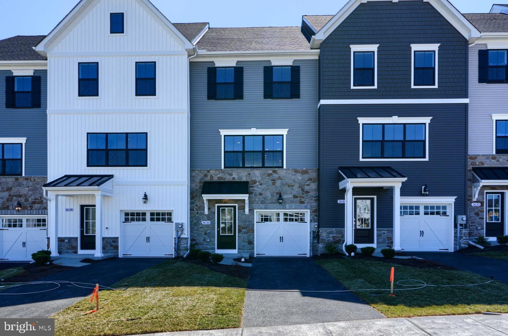 Want Brand New Construction but not the ever-changing wait time? Here's your chance to own a new construction townhome in the popular Kellerton neighborhood of Frederick with IMMEDIATE occupancy! Don't buy from the builder and get stuck paying ALL of the doc & transfer fees! Introducing the Hayward model, a 3-story townhome with 4 bedrooms and 3.5 bathrooms. Enter the home on the first floor into a foyer space with access to the garage, first floor 4th bedroom/office complete with full bathroom and direct access to the backyard. The main level area is on the second floor and features a beautiful kitchen, located in the middle with an open floor plan to the dining area and family room. The kitchen features a large island, Quartz countertops and Whirlpool stainless steel appliances. Enjoy the abundance of natural light shining through the back to front windows - No matter the time of day. The entire first and second floors are finished with luxury vinyl plank flooring, and 9-foot ceilings. Upstairs, the owner's suite features a walk-in closet and private bathroom with quartz countertops, tile floor and walk-in shower. Two additional bedrooms, a full bathroom and laundry room complete this level. Kellerton is a luxurious, equestrian-inspired community. The community features many amenities to include tot lots, several athletic fields, walking trails, a dog park, beautiful award winning club house, and Olympic sized swimming pool. Don't miss this opportunity!