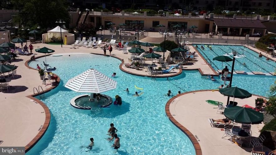 Prestigious Watergate. Gated 24 hr. security community/indoor & outdoor pools, playground, tennis, fitness center, party room, picnic area. Spacious 2BD, 2BA renovated w/granite counters. Gorgeous views from balcony. Inside Beltway. Condo fee includes ALL- electricity, gas, water, security, pools. Great location, lovely apartment & amazing price! Near Pentagon & public transport.