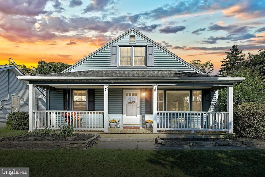 UNBELIEVABLE PRICE on this picture perfect Cape Cod-style home in South Western School District!  Featuring a welcoming covered front porch perfect for relaxing with your morning coffee or enjoying the evening breeze. This well-maintained property offers a warm and inviting atmosphere, boasting beautiful hardwood floors that flow throughout the main living area and highlight it's classic charm.

Offering a traditional layout, this gem is larger than it looks! Three bedrooms with a full bath on the main level, one bedroom was being used as a media/gaming room but can easily be changed back to a bedroom. Second level primary suite with full bath and plenty of closet space. 

With both a one car attached garage, and a three car detached garage, there is plenty of room for multiple vehicles and/or workshop space. The detached garage, built by Gary L. Mummert Builders, offers versatile space, perfect for storage or hobby needs. The extra room and setup make this a dream for anyone who loves working on cars or needs a home workshop with plenty of room for tools and equipment. One side boasts a 25' high ceiling, enough room for a vehicle lift for car enthusiasts. Let your creativity run wild!

Utilities - water source is a private well with new well pump installed in 2023, and conveniently on public sewer! Solar panels are owned free and clear.

This home is conveniently located in the heart of Hanover, providing easy access to local amenities, parks, and schools. Don’t miss the opportunity to make this charming Cape Cod your forever home!