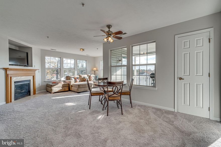 Perfect location - Just minutes from PAX River Naval Air Station - Shopping - Local Restaurants
This condo is on the 3rd level which offers cathedral ceilings and no residence above you.  Special features include:  Brand new flooring throughout - Freshly painted  - Surrounded by lots of windows with bring in natural light - Private balcony - Open floor plan - Gas fireplace in the Living room - 2 owners suites with walk in closets in both - Pantry off the kitchen - 2 additional storage closets - 1 assigned covered parking space #10 - Storage closet in the garage #10 - Overflow parking areas for your guest - Community amenities include: Tennis court, Swimming Pool, Club house, Tot lot - The condo has easy access from FDR Blvd which helps avoid Rt. 235 traffic during busy hours.  Check out the Loan Scenario document that is posted.  The total payment with Tax, Insurance and HOA can be under $2,000 per month.