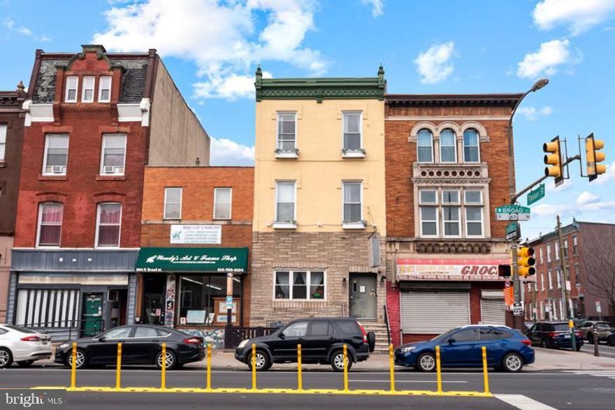1602 S Broad St is a fully renovated, income-producing triplex located in the heart of South Philadelphia’s bustling Broad Street corridor. The property consists of a leased commercial storefront and two leased residential apartments, offering a turnkey investment with immediate cash flow. Each unit has been meticulously updated with a blend of original architectural character and modern finishes. Interiors feature high ceilings, large windows, in-unit laundry, stainless steel appliances, quartz countertops, and designer tile bathrooms. Smart home upgrades and thoughtful design choices throughout enhance the appeal for both commercial and residential tenants.

The building sits just steps from the Tasker-Morris Broad Street Line station, providing easy access to Center City and other parts of the city via public transit. It’s also located around the corner from the popular Passyunk Square neighborhood, known for its vibrant mix of restaurants, boutiques, and cafes. This high-visibility location benefits from strong foot traffic, dense residential surroundings, and continued growth in the surrounding area. With all units leased and minimal maintenance required, 1602 S Broad St is a strong addition to any investment portfolio.