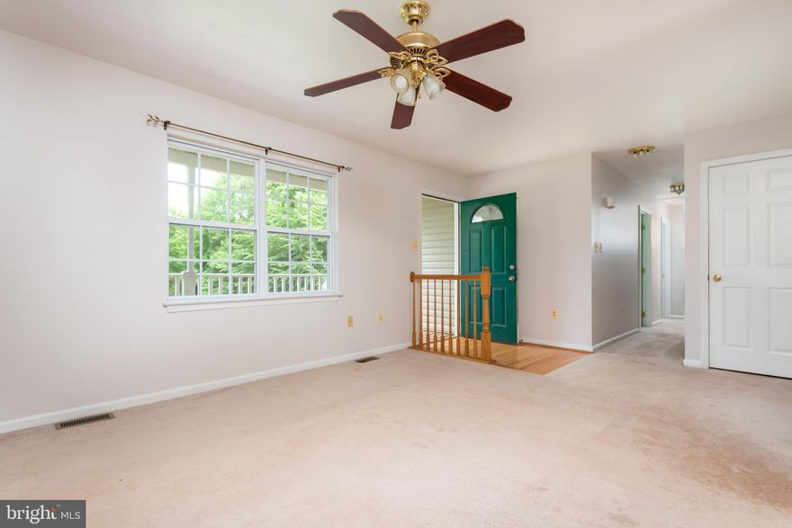 LOVELY RANCHER WITH 5 BEDROOMS & 4 FULL BATHS ON A NICE QUIET TREE LINED LOT.  THIS RANCHER HAS AN OPEN FLOOR PLAN THAT INCLUDES A LARGE ADDITION THAT COULD BE A  MASTER BEDROOM SUITE  WITH FULL BATH OFF OF THE FAMILY ROOM OR IT COULD BE A LARGE FAMILY ROOM  WITH IT'S OWN BATH. ADDITIONALLY THERE ARE 3 OTHER BEDROOMS ON THE MAIN LEVEL & 2 ADDITIONAL BATHS. THE LIGHT & BRIGHT KITCHEN WITH GREAT CABINET SPACE, STAINLESS STEEL APPLIANCES, HARDWOOD FLOORS  & LARGE DINING AREA. START YOUR MORNINGS OFF ENJOYING YOUR COFFEE ON THE BACK DECK JUST OFF THE KITCHEN. A FULLY FINISHED BASEMENT WITH BUILT IN BOOK SHELVES, LARGE STORAGE CLOSET, LAUNDRY ROOM,  ADDITIONAL BEDROOM/OFFICE AND A FULL BATH. 2 CAR DETACHED GARAGE.  NEW ROOF IN 2018, NEW REFRIGERATOR 2019, NEW HVAC UPPER LEVEL 2019. THE HOME IS BEING SOLD "AS IS" AND HOME INSPECTION FOR VOID ONLY. DON'T MISS  THIS HOME... IT WON'T LAST LONG.