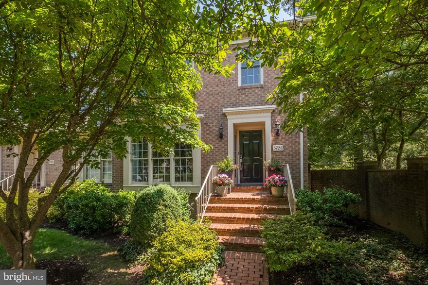 Come explore this beautifully renovated and rarely available end-unit townhome in the highly-sought after Tuckerman Station community of North Bethesda.  Boasting stunning renovations on all three levels with 3 bedrooms, 3 full bathrooms plus a half bath, a finished walk-out lower level with a kitchenette, and an expansive double-tier deck, this home is designed for modern living and comfort exuding quality and attention to detail throughout.

Shaded with mature trees and a stone-wall for additional privacy, a beautiful brick walk-up welcomes you home.  Inside, premium hardwood flooring on the main and upper levels are enhanced by bright windows and abundant recessed lighting.
The kitchen features quartz countertops complimented by an elegant glass tile backsplash, premium cabinetry for ample storage, and stainless-steel appliances for all your culinary endeavors.  The sun-drenched breakfast area backs up to a window wall with skylights and easy access to the two-tier deck.  Host intimate gatherings in the bright and spacious living room or retreat to the family room for quiet relaxation by a contemporary wood-burning fireplace.

Upstairs, two beautifully upgraded bathrooms provide accommodations for three generous bedrooms including an awe-inspiring owner's suite, boasting high ceilings and a huge walk-in closet with an organization  system.  The luxurious primary bathroom has a double vanity with inside multi-level drawers to optimize storage space , a free standing tub, and an over-sized frameless glass shower stall with a rain shower, detachable shower head, body spray jets, and a large tiled bench.  All bedrooms were professionally fitted with organization systems with drawers, shelving, and shoe racks for your convenience.  The upper level also includes laundry facilities for everyone's convenience. 

The finished walk-out lower level has a wet bar/kitchenette with a built-in range/cooktop, granite countertops, a small refrigerator, microwave, and sink.  The basement provides plenty of room for recreation and relaxation with a wood-burning fireplace on a beautiful stone setting.  There is also a finished storage room with closets for all your extra belongings.  Step outside and embrace a sense of privacy on the expansive two-tiered deck adorned with mature trees for shade and tranquility.  The prime location of this home ensures everything you need is within easy reach, with shopping, dining, and entertainment options nearby.  Super convenient to Pike and Rose, MD-355, and I-270 commuter routes.  Take advantage of this golden opportunity to turn 5728 Brewer House Cir into your forever home.