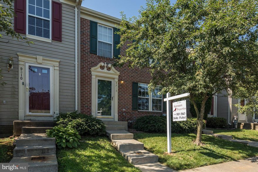 Large Master bedroom, walk in master closet.  Large deck, newly re-stained.  Walk out from eat-in kitchen.  New paint throughout!  3 br, 2.5 bath, walking distance to amazing new Wegmans shopping center!!!  Huge basement space for guest or entertaining, huge storage space.  Washer/dryer.  Stainless steel appliances in kitchen.  Great area with everything close!