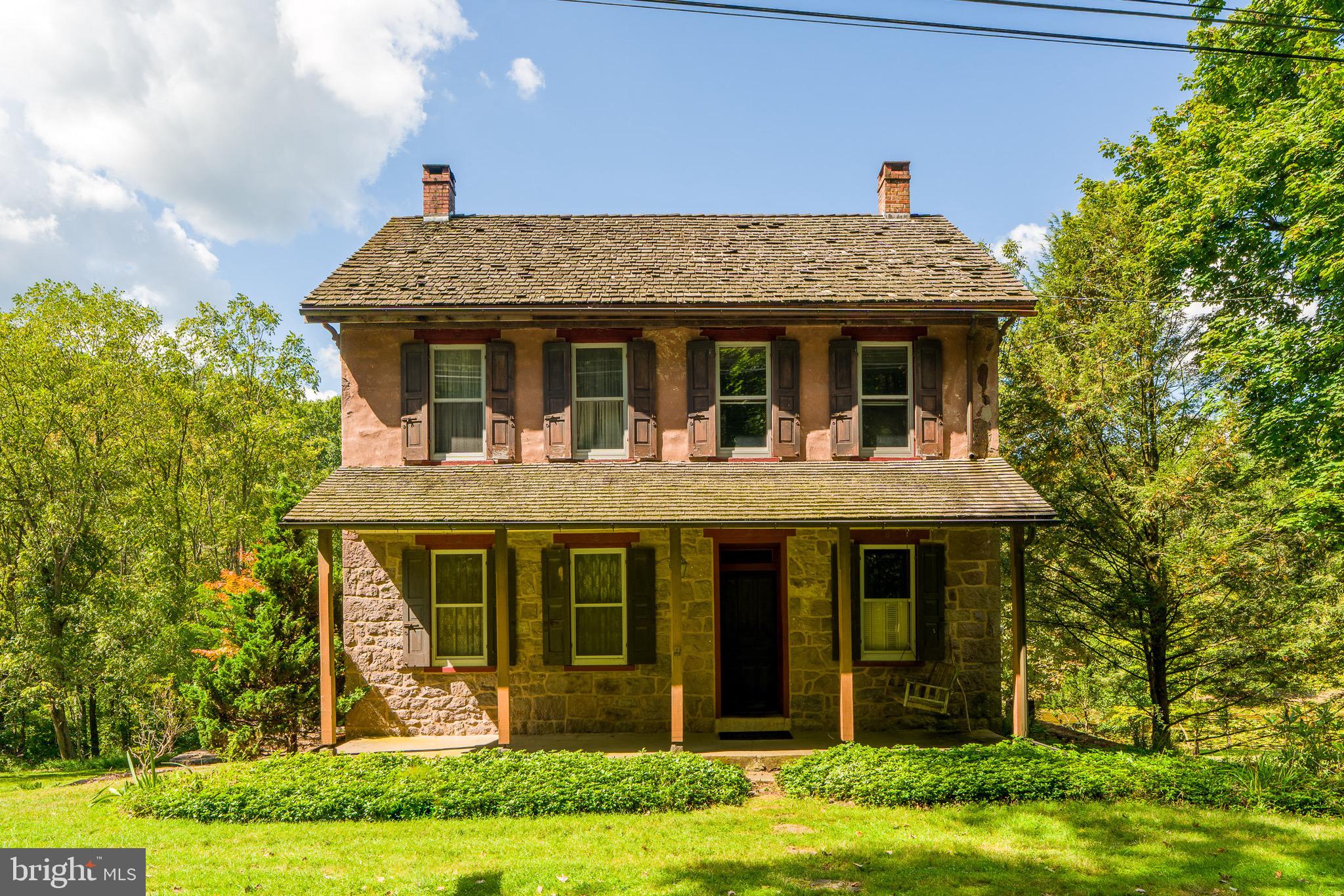 Auction! Seller Considering Pre-Auction Offers!
Experience the quiet beauty of country living on this 5.9-acre property in Brecknock Township, Berks County. Set along a low-traveled road, the land features a mix of woods and open spaces, centered around a scenic 1-acre pond that draws deer, birds, and local wildlife. Whether you’re watching the lilies bloom in the pond or exploring the wooded trails, this peaceful setting invites connection with nature in every season.
At the heart of the property stands an early sandstone home, rich in history and full of potential. With 3 bedrooms, 1 full bath, and over 2,000 square feet of living space, the home showcases original stonework, wood floors, and vintage details throughout. While it will require renovation, the solid structure and period character create a rare opportunity to restore and personalize a truly special home.
Additional features include a charming old barn/outbuilding with classic red siding and a metal roof—ideal for storage, workshop space, or future conversion. Whether you're looking to renovate, retreat, or reimagine, this one-of-a-kind property offers unlimited potential in a serene rural setting.
This property is scheduled to be sold at Auction on Saturday, October 18 at 11am. The Seller is considering Pre-Auction Offers. If an offer is accepted prior to the auction, the auction will be cancelled. Please see all docs included in this listing.