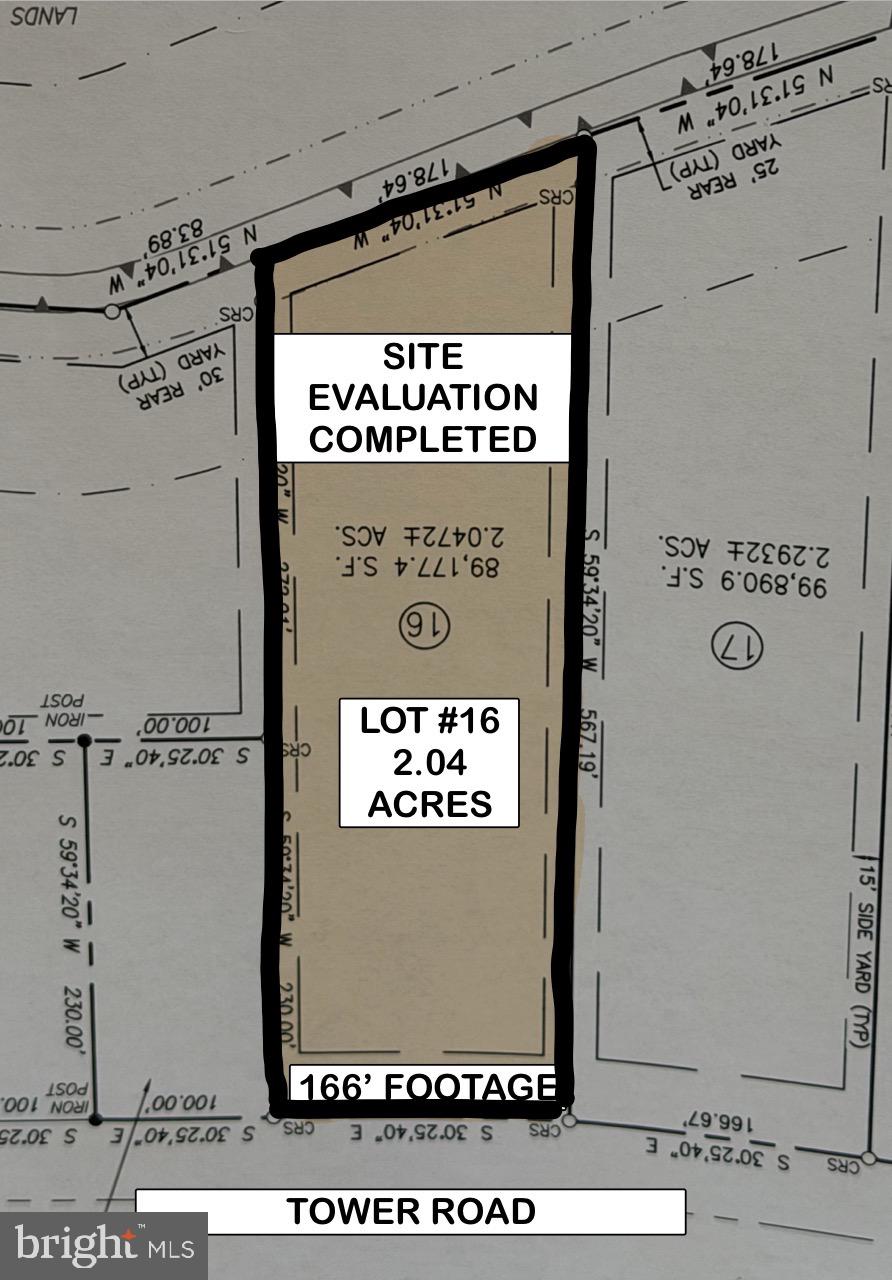 LOT #16 TOWER ROAD