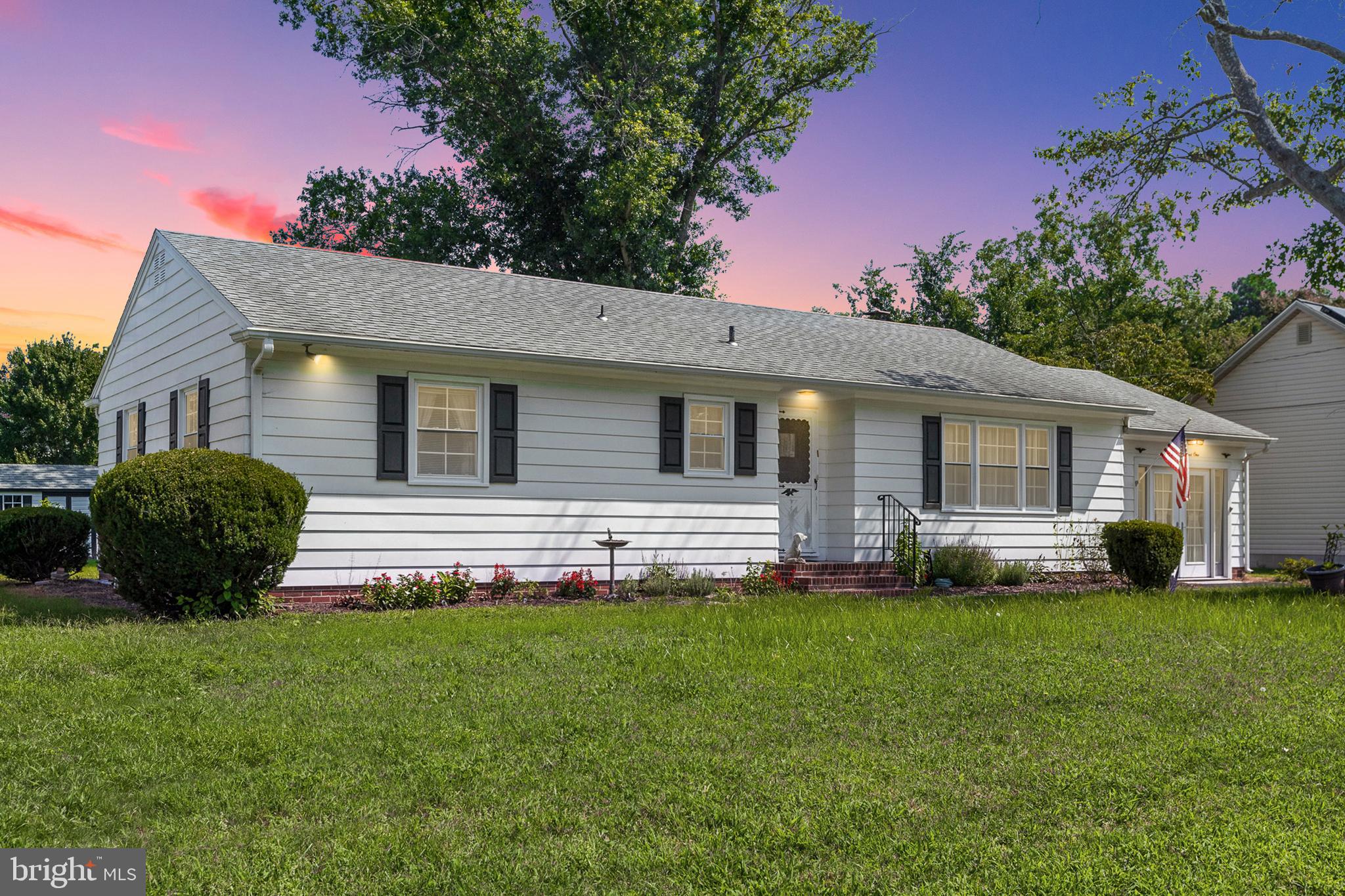 This charming rancher has been lovingly maintained and is ready for its next chapter! Nestled in a quiet neighborhood , it sits on a spacious 0.3-acre lot and within walking distance to Gordy Park.
Inside, you'll find a welcoming living room that flows into the dining area and a well-maintained kitchen with plenty of cabinet space. The home offers two generously sized bedrooms and a full hall bath. Underneath the area rugs, you'll find beautiful hardwood floors, just waiting to shine. Thoughtful touches like elegant crown molding add character throughout.
A standout feature is the large second living area, complete with wood-beamed ceilings, a cozy wood-burning fireplace, and double doors. This space is ideal for relaxing, entertaining, or could be converted into a third bedroom or private owner's suite, depending on your needs.
Step outside to enjoy the brand-new patio, the perfect spot for morning coffee, evening meals, or simply soaking up the peaceful surroundings. With the seller relocating out of state, this well-cared-for home presents a fantastic opportunity for a new owner to move right in and make it their own!