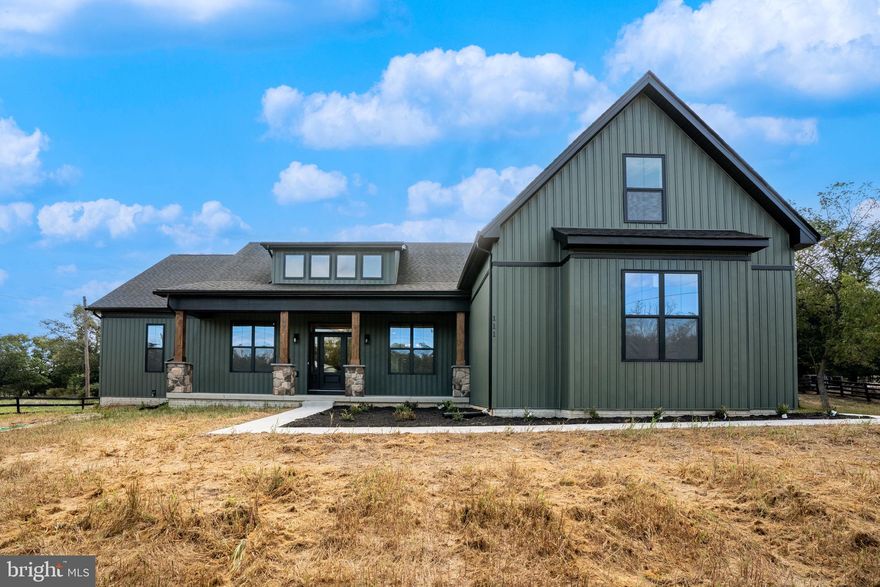 This new home in the new community of Hallmark Glen will have almost 2 acres of level ground on a corner lot.  Cable available with Underground Utilities for your new home and will include the following: 3 bedrooms with 2.5 baths for the ranch craftsman style home.  Quality construction with nicely upgraded full kitchen appliance package, quartz counters , luxury vinyl plank flooring, carpet, soft close cabinets, vaulted ceilings, Hardi board siding  & so much more. Full unfinished basement. Close to amenities.  Pictures are of a previously completed home.