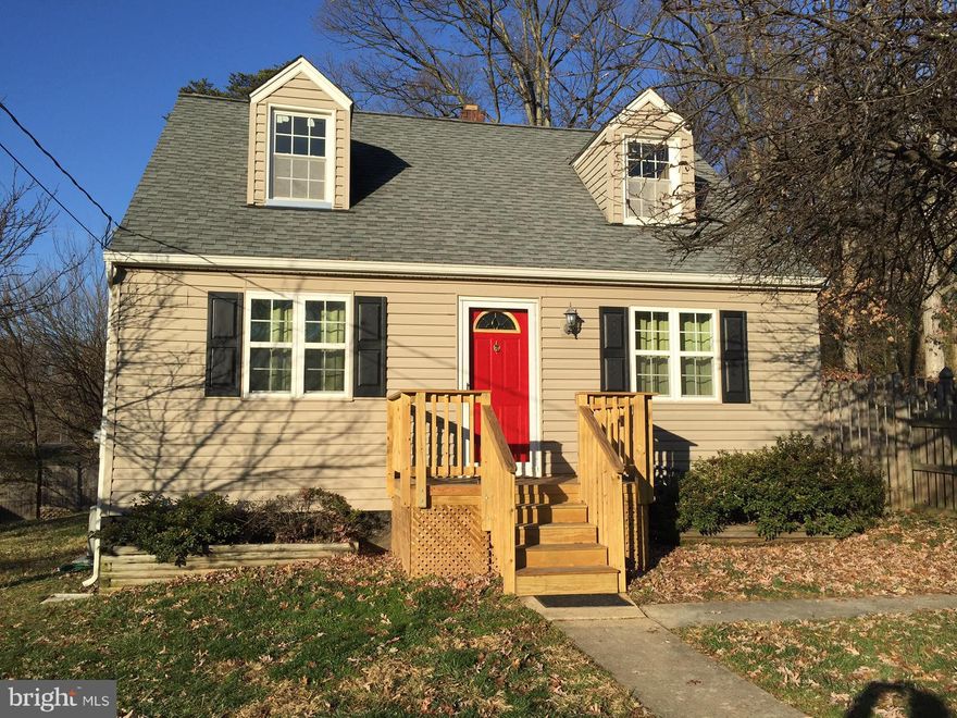 Beautiful corner lot with privacy fence.  One of the rare homes in the area with a garage.  Siding and roof replaced approx. 8 years ago.  Close to park and walking trails.  Conveniently located with near by shopping and access to major roadways.  Less than a mile from the New Carrollton Metro Station and Marc train. One year HSA Home Warranty included.  Come see this home today and make it yours.