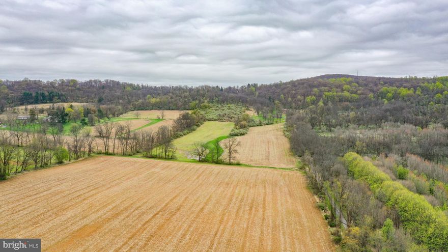 Located in Durham Township in rural upper Bucks County this 86.68 acre parcel is mostly open land planted in corn and soybeans with mature tree lined borders and seasonal stream. The parcel is subject to a conservation easement. There is a 5 acre building envelope.