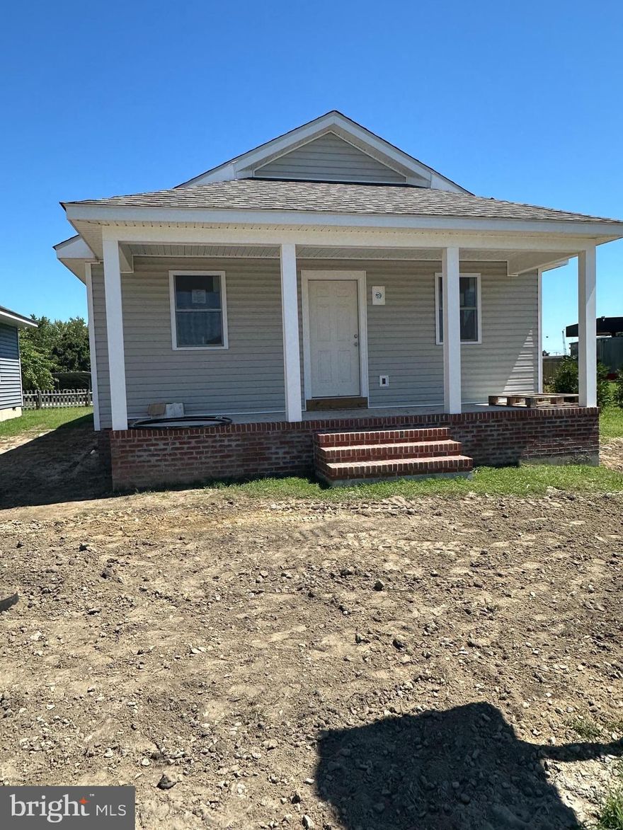 NEW CONSTRUCTION - Located in Vienna, Maryland, this three bedroom and two bathroom home has an open concept and is not your average contractor grade home.  There is still time to pick your paint colors and flooring as well as upgrade kitchen cabinets and counter-tops, if you desire.  
Vienna, Maryland is a small town located on Maryland's Eastern Shore between Cambridge and Salisbury.  Located on the Nanticoke River, Vienna has a public boat ramp and park.  The town hosts many festivities and festivals throughout the year.  Not far from Elliotts Island, your crabbing, fishing and hunting needs can be met.  
Check out this gem before it is gone.