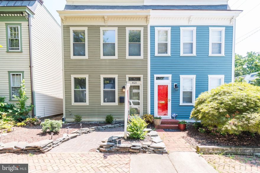 Charming semi detached Victorian blocks to Braddock metro, restaurants, King St shops & boutiques. Light filled open floor plan w/ wood floors throughout, french doors, exposed brick, recessed lighting, crown molding, built ins, radiant floor heating (Kit & DR) & custom blinds (2017). Open kitchen w/ peninsula, shaker cabs, granite tops & stainless steel apps.  Mud room off kitchen leads to updated patio, landscaping & two sheds (2016). Main level full bathroom w/ whirlpool tub/rain shower, Kohler pedestal sink & laundry center. Fully remodeled upstairs bath (2016). Master bedroom, middle bedroom & pantry closet downstairs all fitted w/ Elfa Shelf Systems. Updated water heater (2018), replaced back & side fence (2019) & brand new roof (2020). Two off street parking spots.