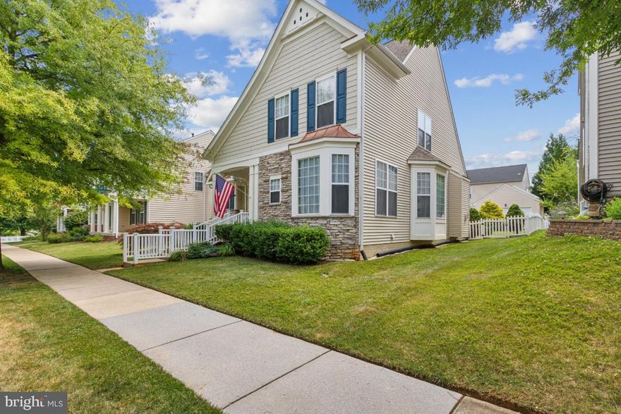 Welcome to this beautiful contemporary home  in the established Huntfield neighborhood.  The quaint front porch is perfect for enjoying your morning coffee and relaxing outdoors.  Walk into a bright and open layout  with  well maintained hardwood floors through out the first floor. The large gourmet kitchen is loaded with upgrades including granite countertops, upgraded cabinets, stainless steel appliances, recessed lighting and a breakfast nook. Connected to the kitchen, the family room features a gas fire place, vaulted ceilings, and two skylights. The master bedroom  is on the main level and features vaulted ceilings and a large walk-in closet. The large master bath offers a soaking tub with separate shower. Upstairs there is a loft area providing additional space for various uses. Additional features of this well cared for home includes a very large full unfinished basement  with a rough-in bath, offering potential for customization and additional living space.   A two car detached garage Includes extra storage space for convenience. Architectural shingles were installed in 2020. The home comes with a current home warranty that can be transferred to the new owner, offering peace of mind. Ideal family home and perfect for commuting to NOVA and Metropolitan DC area.
 This home offers a blend of modern features, comfort, and functionality, making it a desirable property in a sought-after neighborhood.