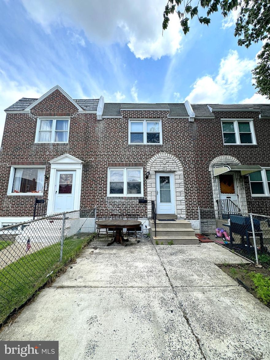 Welcome to this charming, well cared for home located near tacony bridge.  As you enter the home, you are led to a spacious living room with bay windows providing natural sunlight. There is half bathroom on the first floor. Beautiful modernized kitchen. This property offers driveway parking on the back yard. This lovely home is in a highly sought after area and well maintained. Conveniently located near I-95, Frankford Ave, parks, schools, shopping and restaurants. Easy to show.