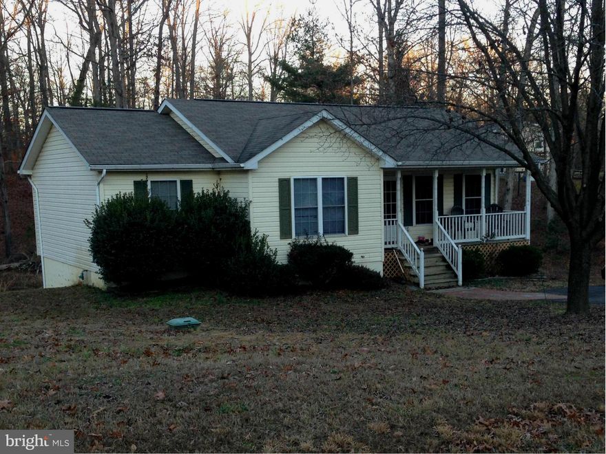 Updated Rambler w/front porch & unfin. basement on 1+acre. Great location w/no HOA. Open floor plan w/spacious room sizes. Kitchen w/island & s/s appliances. Updated lighting & bathrooms. Laminate wood through out! Close to everything...5 min to I-95, commuter lot, shopping, schools, YMCA & more. $43 app fee per/applicant. No smoking. Dogs only-considered w/$350 non-refundable pet fee.