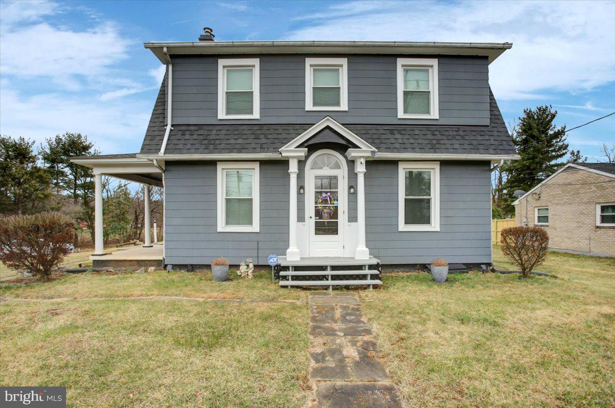 3 bedroom, 1 bath, Dutch Colonial on 0.87 acres. Zoned Business Local Dist. (BL). This home features beautiful high ceilings, hardwood and laminate flooring , relaxing wood stove in the living room, cozy breakfast nook in the kitchen. Separate closets in the main bedroom, several built ins throughout home. Custom improvements inside and out. There is even room for a second bath if necessary. There are 2 beautiful covered porches. One (3) car garage, One (2) car garage that can accommodate a car lift (building has its own breaker box), One (1) car garage, One building that can be utilized for storage, an office, or an outdoor retreat. The last building is where all lawn and garden equipment and tools are stored. Every building is equipped with professionally installed electricity. Long paved driveway with ample parking spaces available. There is a great covered BBQ area with a built in charcoal grill, plenty of seating with room for another grill or smoker, if that's your pleasure. There is ample outside lighting with at least 2 civil war era stone walls on the property that add to the great outdoor vibe. Large boulders in the front are surrounded by hundreds of flowers (tulips, coral carpet, sedum, succulents, peonies, roses, lilies). There are even two grape vines on the property.