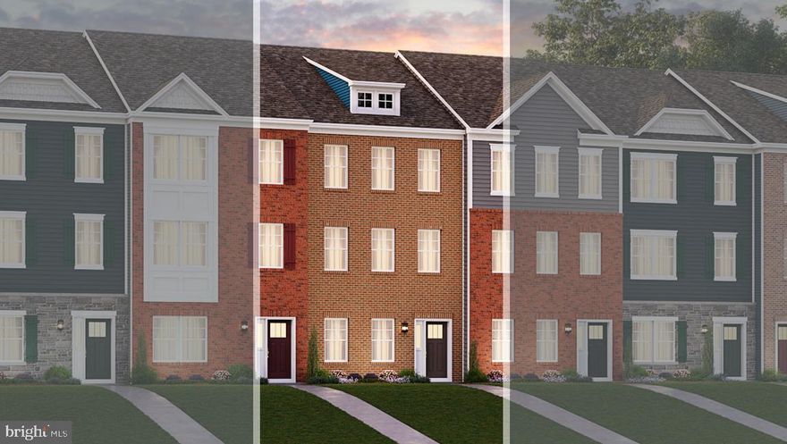 The Columbus Floor plan is just what you have been waiting for. The Columbus is a 1786 square-foot townhome with 3 bedrooms, 2.5 bathrooms with a 18x6 deck and 2 car rear loading garage. The Columbus is spacious and features an open living concept. The main level features Stainless Steel Whirlpool kitchen appliances with 5-burner gas range, upgraded Expresso cabinets and granite countertops. Hard surface flooring on whole main level. The third level has a gorgeous owners suite with a large walk-in closet and features a luxury owners shower with granite counter tops. Two secondary bedrooms, laundry, and hall bathroom with granite counter tops. There is plenty of space for entertaining family and friends in your finished lower level rec room.  This home is also equipped with smart home technology. The package includes a keyless entry, Skybell (video doorbell), programmable thermostat to adjust your temperature from your smartphone and much more. Commuting and traveling is made easy with close-proximity to I-95, I-97, & I-695. The community is just minutes from some of the best Shopping, Entertainment and Dining in Anne Arundel County. *photos for viewing purposes only*